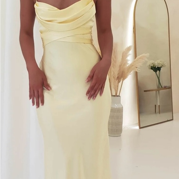 Oh Hello Champagne coloured dress - Picture 5 of 8